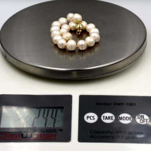 14K AKOYA PEARL BRACELET 114 CTS - Picture 4 of 4